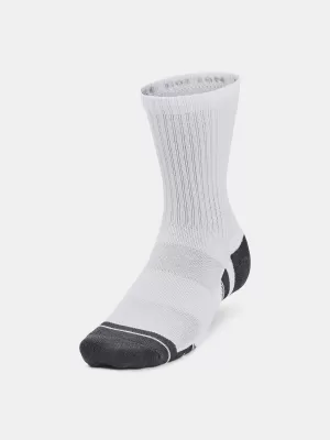 Socken UNDER ARMOUR PERFORMANCE COTTON 3P MID 1379530-100 WEIß