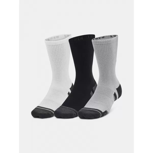  Socken UNDER ARMOUR PERFORMANCE TECH CREW (3 PÁRY) 1379512-011 GRAU 