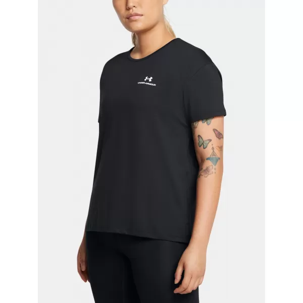  Damen-T-Shirt UNDER ARMOUR VANISH ENERGY SS 2.0 1379141-002 SCHWARZ 