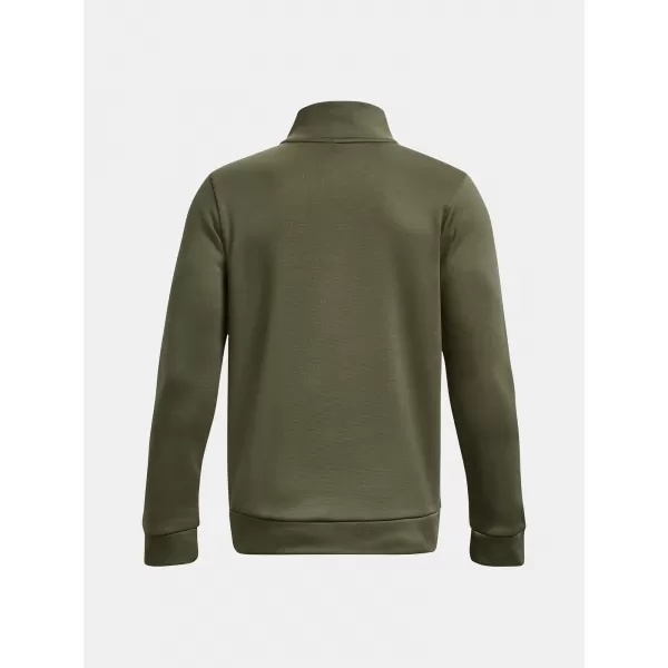  Jungen-Sweatshirt UNDER ARMOUR ARMOUR FLEECE 1/4 ZIP 1373559-390 GRÜN 