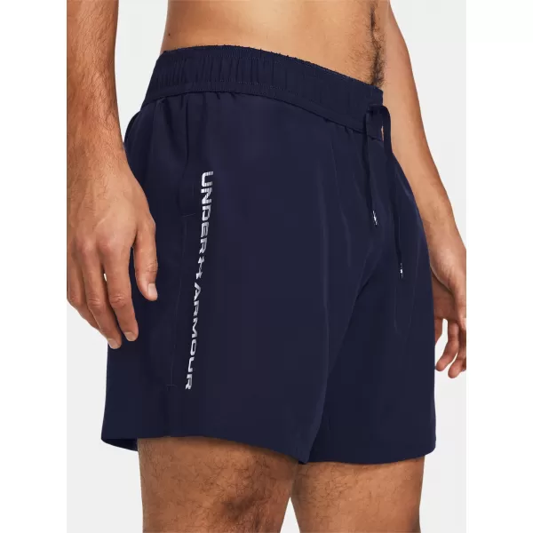  Herrenshorts UNDER ARMOUR WOVEN WDMK SHORTS 1383356-410 BLAU 