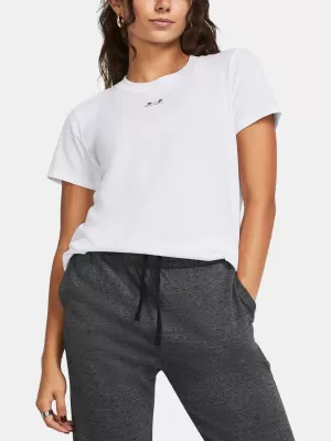 Damen-T-Shirt UNDER ARMOUR CAMPUS CORE SS 1383648-100 WEIß