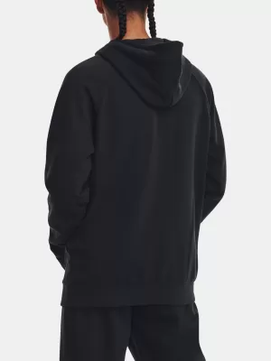 Herren-Sweatshirt UNDER ARMOUR RIVAL FLEECE LOGO HD 1379758-001 SCHWARZ