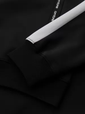 Herren -Sweatshirt OMBRE OM-SSZP-0210 SCHWARZ