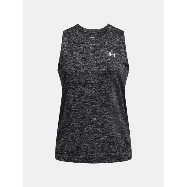  Damen-Tanktop UNDER ARMOUR TECH TANK TWIST 1383656-001 SCHWARZ 