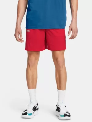 Herrenshorts UNDER ARMOUR BASELINE SHORT 1383389-600 ROT