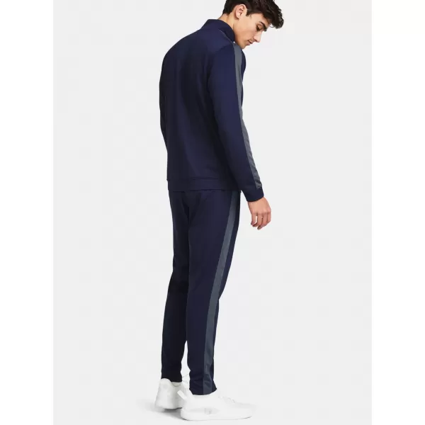  Herren-Set UNDER ARMOUR KNIT TRACK SUIT 1357139-410 BLAU 