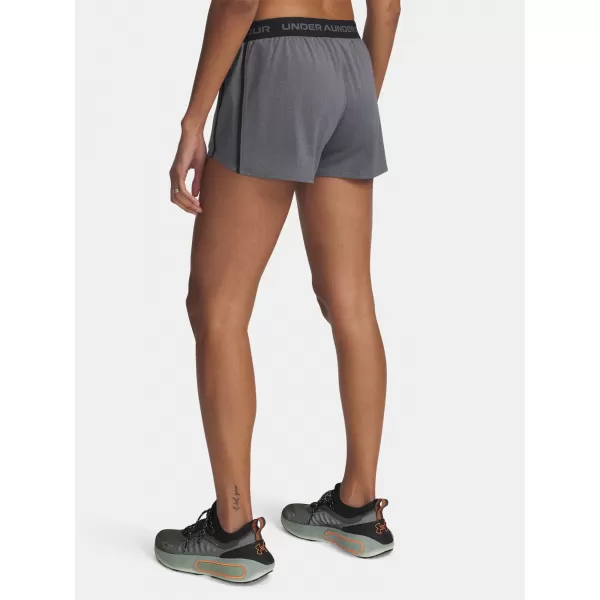  Damen-Shorts UNDER ARMOUR TECH PLAY UP SHORTS 1389882-025 GRAU 