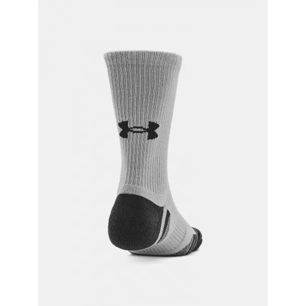  Socken UNDER ARMOUR PERFORMANCE TECH CREW (3 PÁRY) 1379512-011 GRAU 