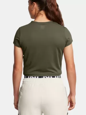 Damen-T-Shirt UNDER ARMOUR MERIDIAN BABY TEE 1387729-390 GRÜN