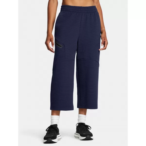  Sporthose für Damen UNDER ARMOUR UNSTOPPABLE FLC GRID CROP 1386492-410 BLAU 
