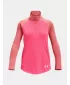 Mädchen-T-Shirt UNDER ARMOUR TECH GRAPHIC 1/2 ZIP 1377586-683 ROSA