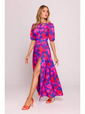 Kleid MOE M858 ROSA