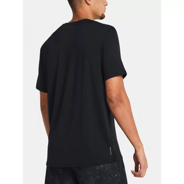  Herren-T-Shirt UNDER ARMOUR VANISH ENERGY SS 1383973-001 SCHWARZ 