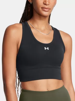 Damen-BH UNDER ARMOUR VANISH SEAMLESS MID BRA 1384419-001 SCHWARZ