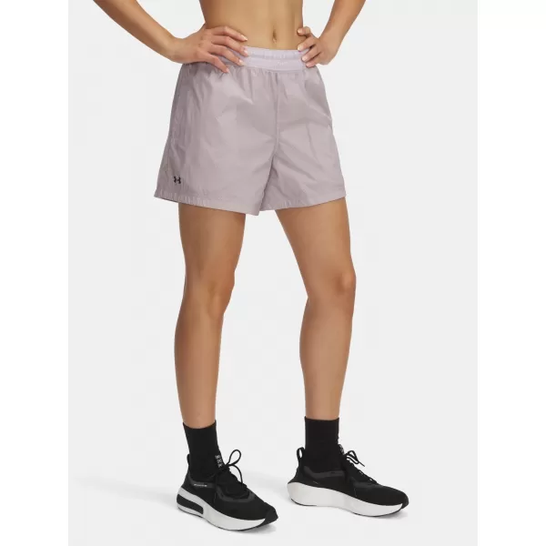  Damen-Shorts UNDER ARMOUR RIVAL WOVEN SHORT 1389628-009 GRAU 