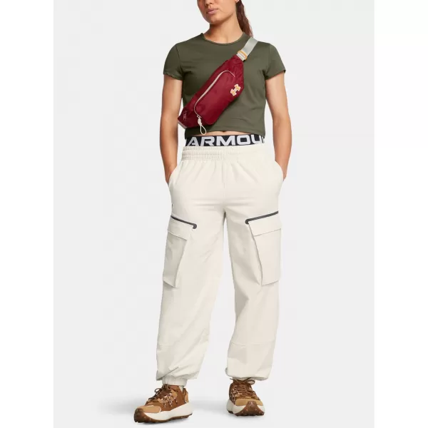  Sporthose für Damen UNDER ARMOUR UNSTOPPABLE CARGO PANT 1386481-110 WEIß 