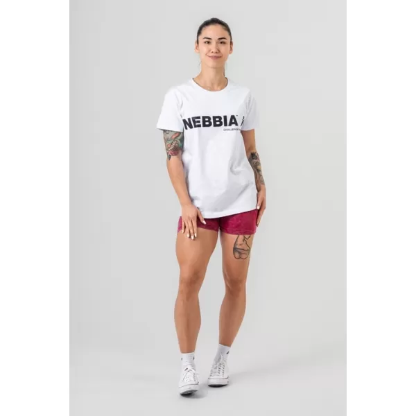  T-Shirt GYM ESSENTIALS 380 WHITE Nebbia 
