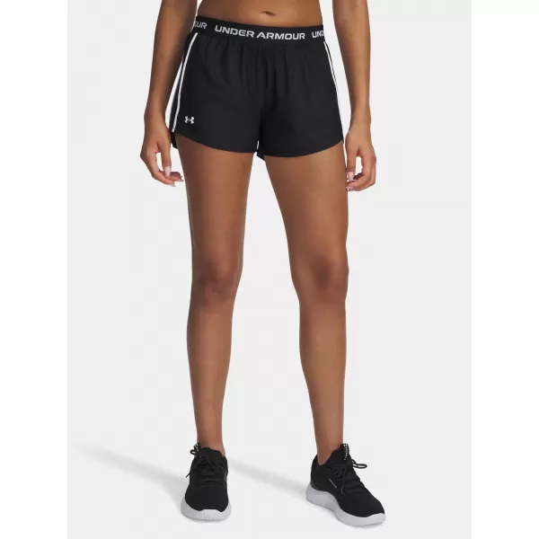  Damen-Shorts UNDER ARMOUR TECH PLAY UP SHORTS 1389882-002 SCHWARZ 