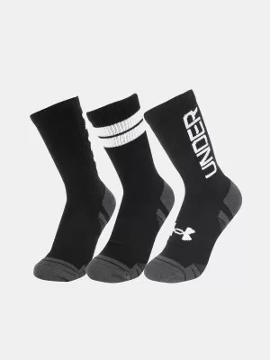 Socken UNDER ARMOUR PERF TECH NOV CREW (3 PÁRY) 1379515-002 SCHWARZ