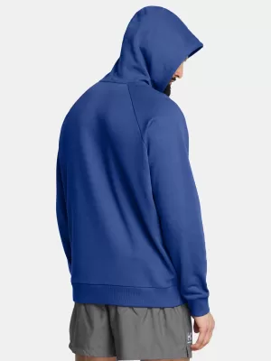Herren-Sweatshirt UNDER ARMOUR RIVAL FLEECE HOODIE 1379757-432 BLAU