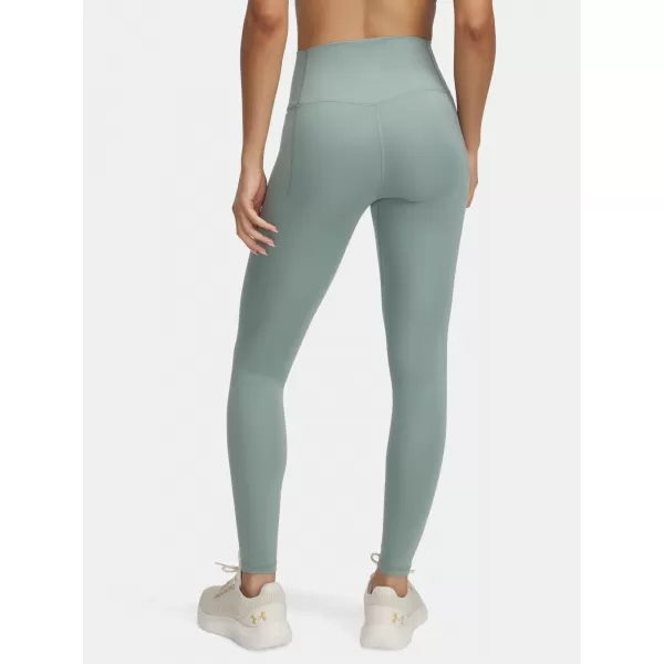 Leggings für Damen UNDER ARMOUR MERIDIAN LEGGING 1382522-348 GRÜN 