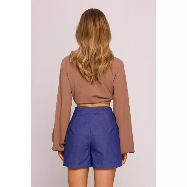  Damen-Shorts MOE M860 BLAU 
