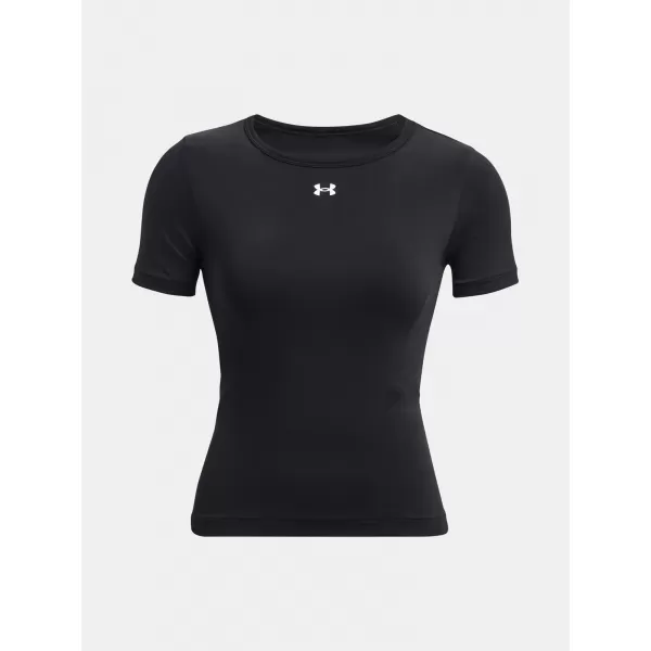  Damen-T-Shirt UNDER ARMOUR TRAIN SEAMLESS SS 1379149-001 SCHWARZ 