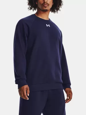 Herren-Sweatshirt UNDER ARMOUR RIVAL FLEECE CREW 1379755-410 BLAU