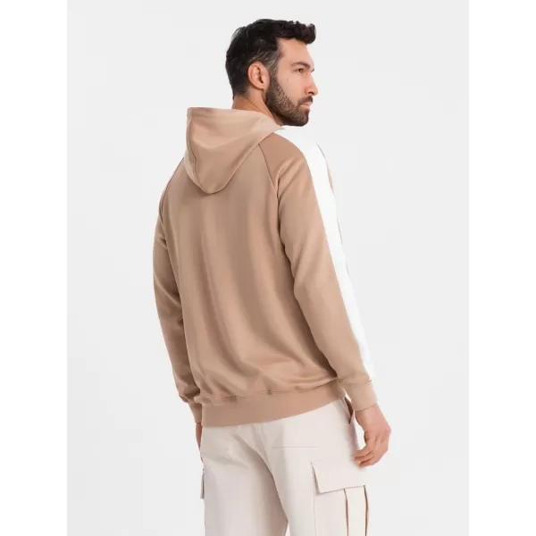  Herren -Sweatshirt OMBRE OM-SSZP-0210 BEIGE 