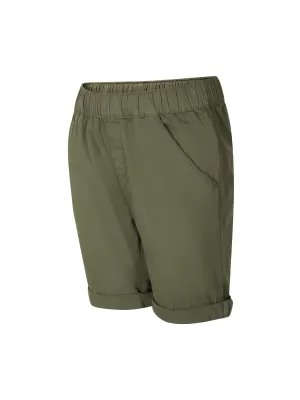 Kinder -Baumwollshorts ALPINE PRO NOKO GRÜN
