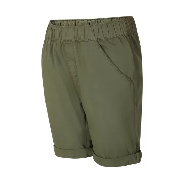  Kinder -Baumwollshorts ALPINE PRO NOKO GRÜN 