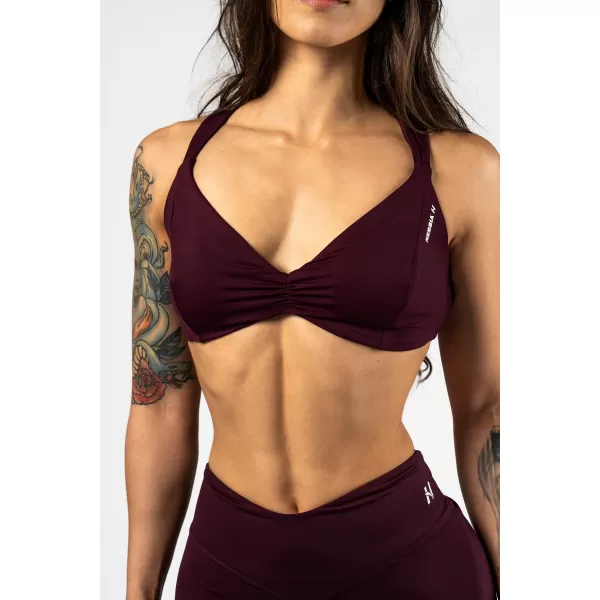  Sport-BH STRONG BEAUTY 424 DUNKELROT Nebbia 
