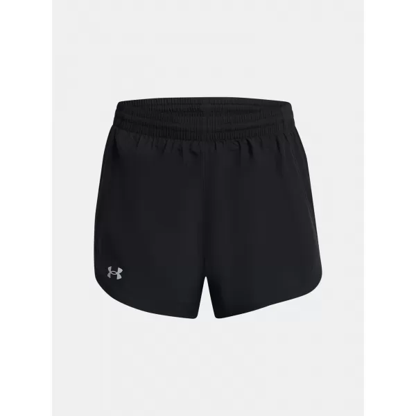  Damen-Shorts UNDER ARMOUR FLY BY 2-IN-1 SHORTS 1382440-001 SCHWARZ 