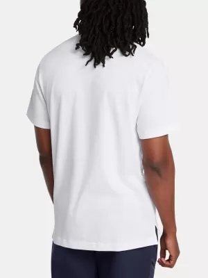 Herren-T-Shirt UNDER ARMOUR ICON POLO 1386608-100 WEIß