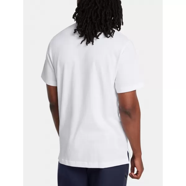  Herren-T-Shirt UNDER ARMOUR ICON POLO 1386608-100 WEIß 