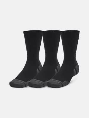 Socken UNDER ARMOUR PERFORMANCE TECH CREW (3 PÁRY) 1379512-001 SCHWARZ
