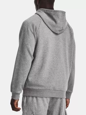 Herren-Sweatshirt UNDER ARMOUR UA RIVAL FLEECE FZ HOODIE GRAU