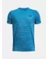 T-Shirt für Jungen UNDER ARMOUR TECH VENT JACQUARD SS 1379939-466 BLAU
