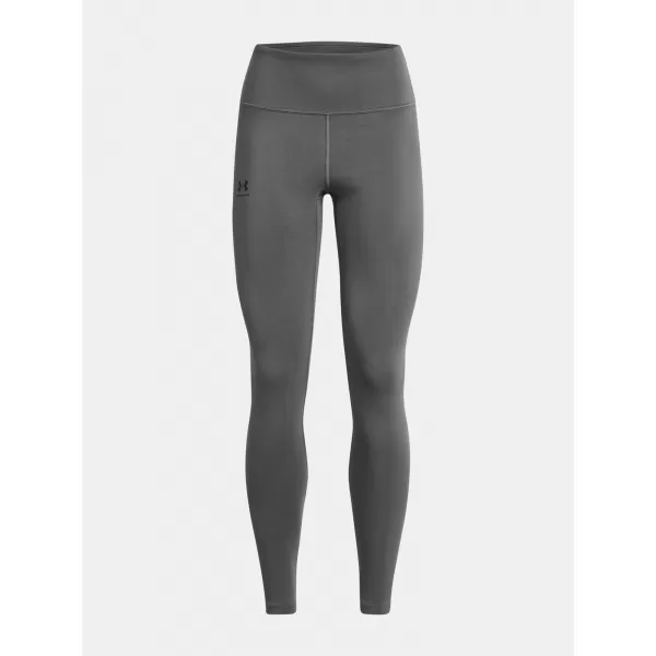  Leggings für Damen UNDER ARMOUR RIVAL LEGGING 1386482-025 GRAU 