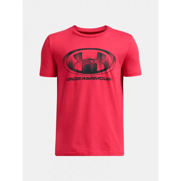  T-Shirt für Jungen UNDER ARMOUR B GLITCH LOCKERTAG SS 1386833-989 ROT 