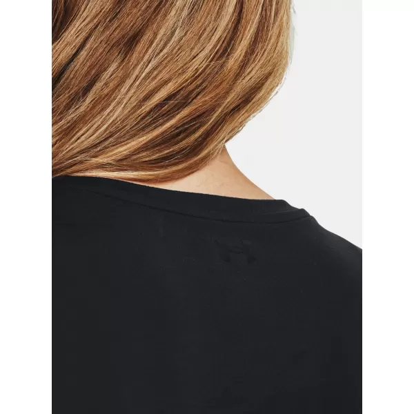  Damen-T-Shirt UNDER ARMOUR MERIDIAN SS 1379155-001 SCHWARZ 
