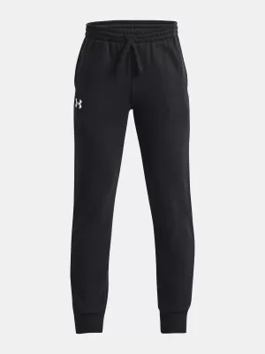 Jogginghose für Jungen UNDER ARMOUR RIVAL FLEECE JOGGERS 1379787-001 SCHWARZ