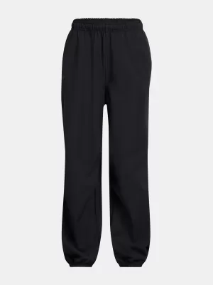 Sporthose für Mädchen UNDER ARMOUR UNSTOPPABLE WVN WIDE LEG 1388638-001 SCHWARZ