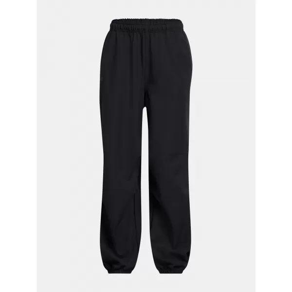  Sporthose für Mädchen UNDER ARMOUR UNSTOPPABLE WVN WIDE LEG 1388638-001 SCHWARZ 