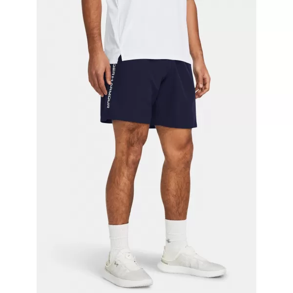  Herrenshorts UNDER ARMOUR WOVEN WDMK SHORTS 1383356-410 BLAU 