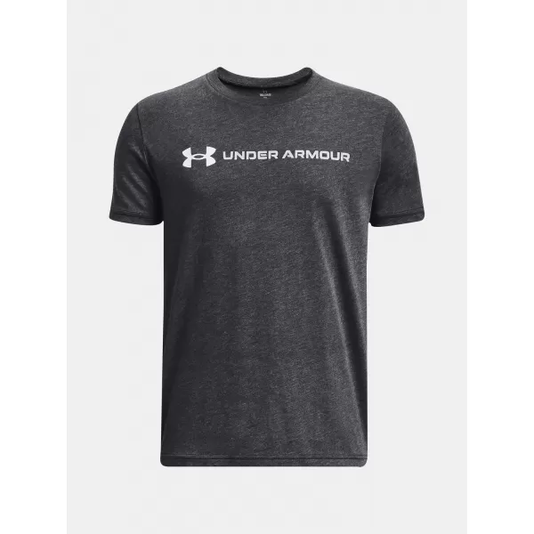  T-Shirt für Jungen UNDER ARMOUR B LOGO WORDMARK SS 1380747-001 SCHWARZ 