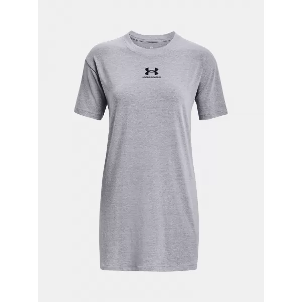  Damen-T-Shirt UNDER ARMOUR W EXTENDED SS NEW 1383429-035 GRAU 