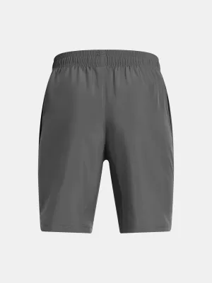 Shorts für Jungen UNDER ARMOUR TECH WOVEN WORDMARK SHORT 1383341-026 GRAU