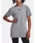 Damen-T-Shirt UNDER ARMOUR W EXTENDED SS NEW 1383429-035 GRAU